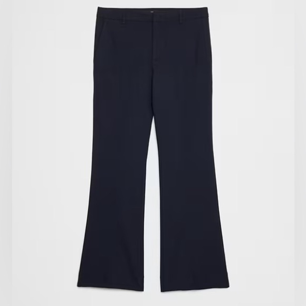 NWT! Banana Republic Preppy Navy Bootcut High-Rise Sculpted Trouser 812935 🩶 - Picture 4 of 4